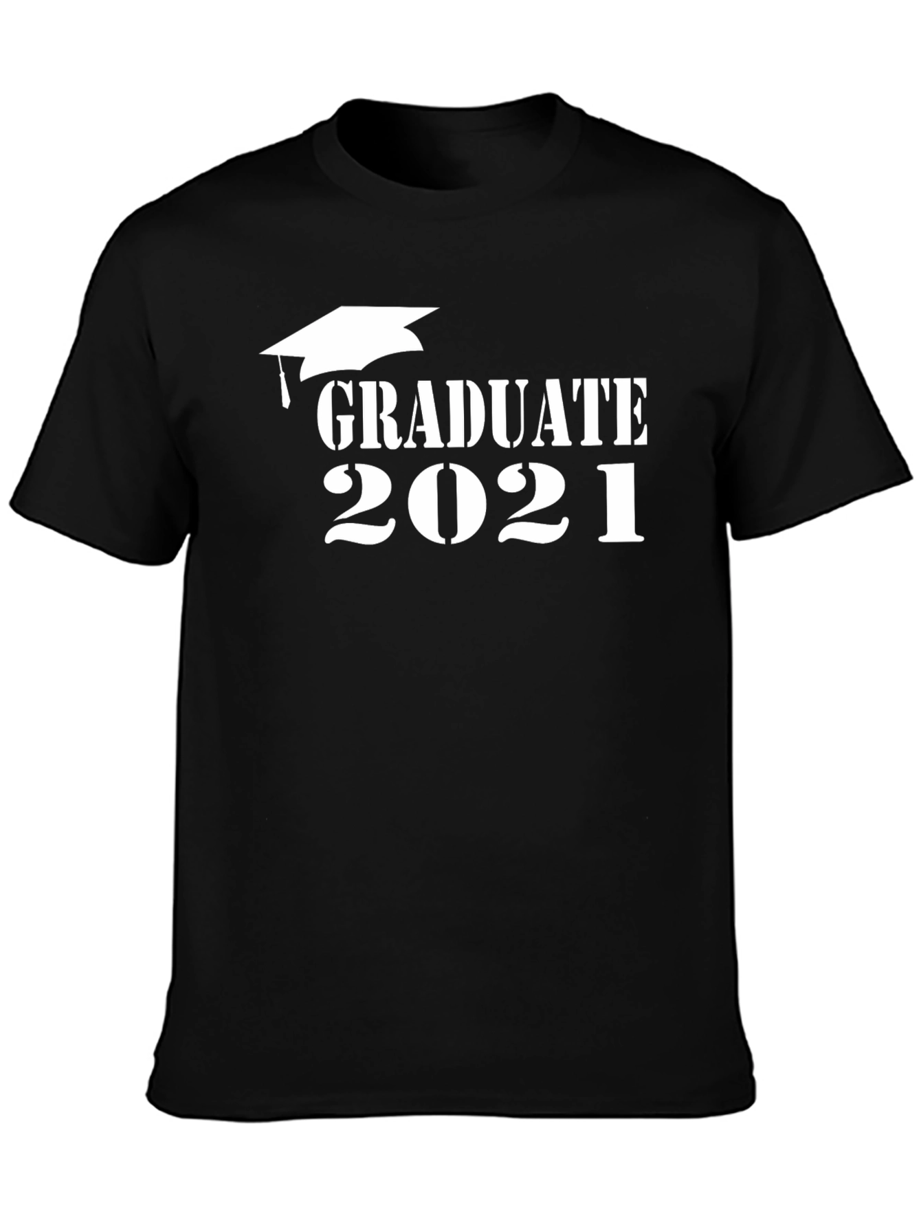 Graduate 2021 T-Shirt - Black