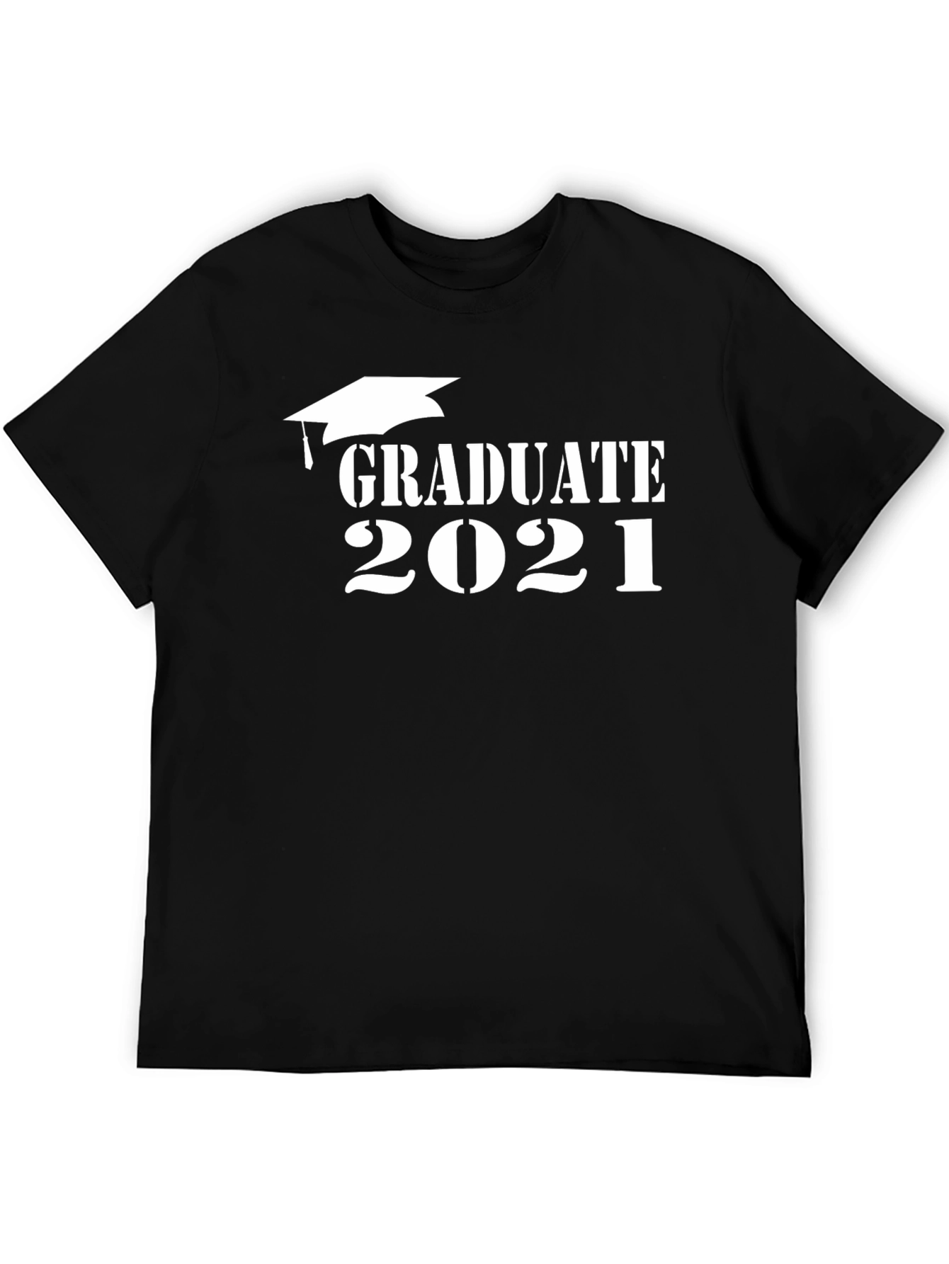 Graduate 2021 T-Shirt - Black