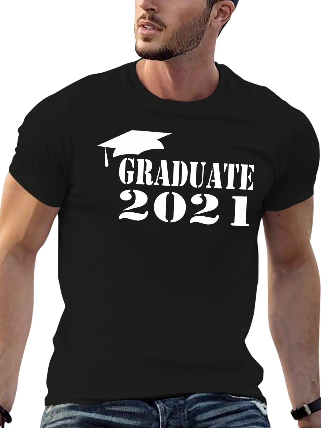 Graduate 2021 T-Shirt - Black