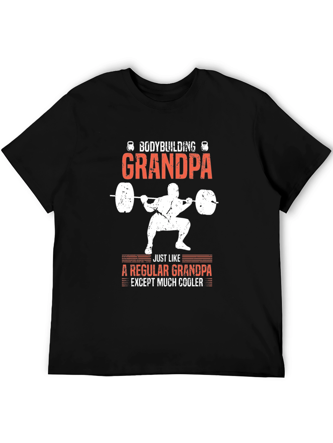 Bodybuilding Grandpa T-Shirt - Cool Gift for Weightlifting Grandfathers