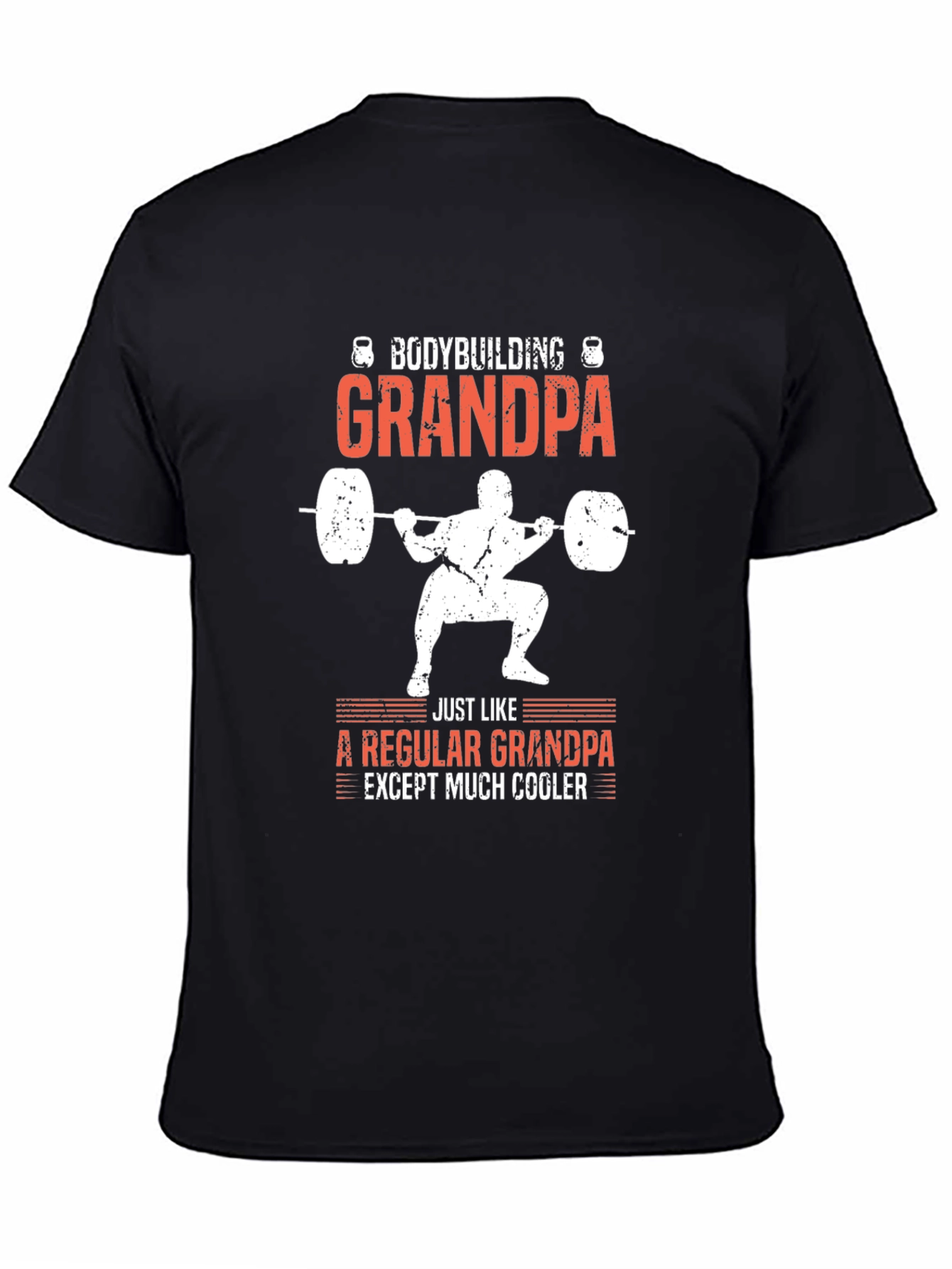 Bodybuilding Grandpa T-Shirt - Cool Gift for Weightlifting Grandfathers