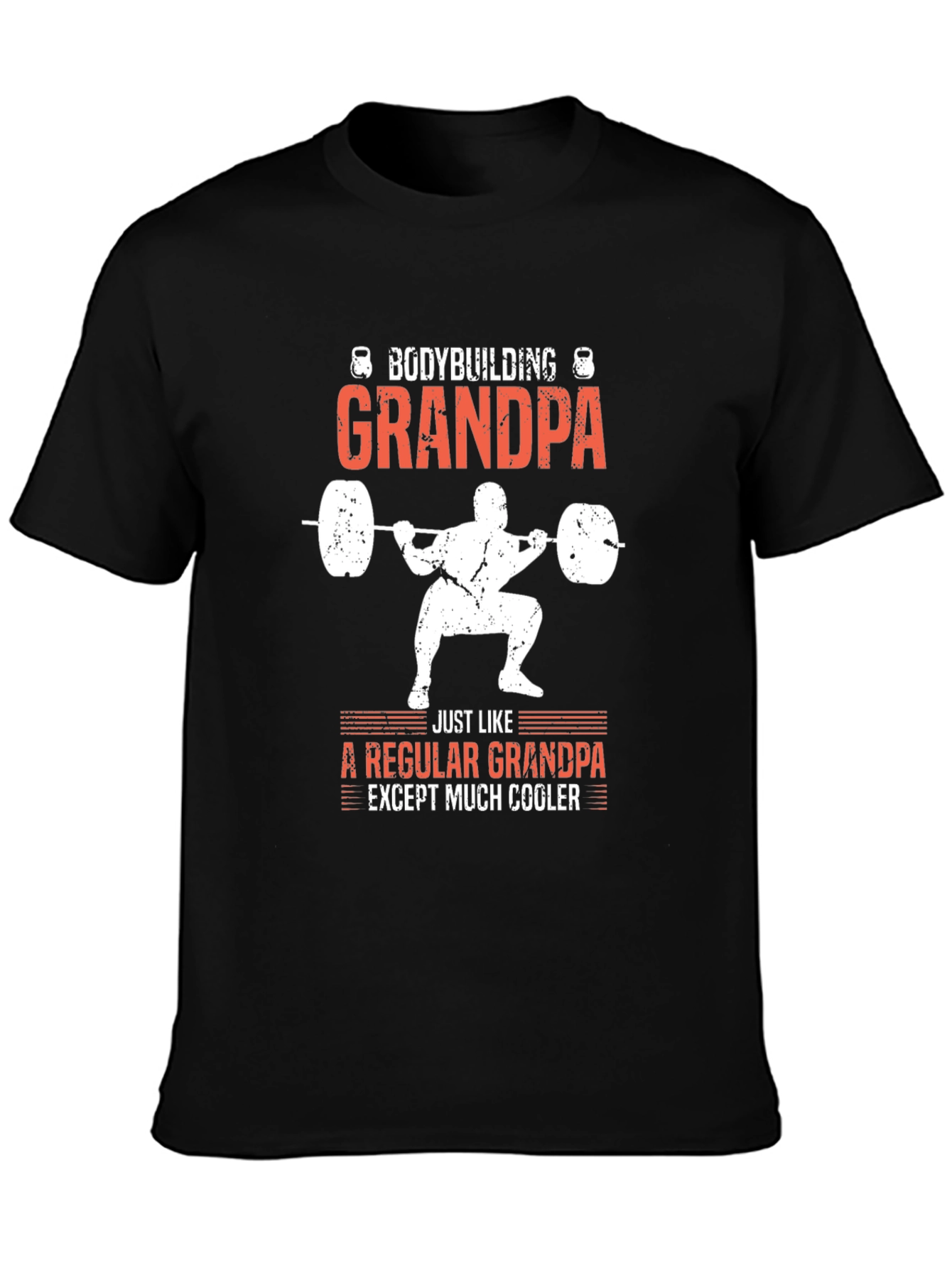 Bodybuilding Grandpa T-Shirt - Cool Gift for Weightlifting Grandfathers