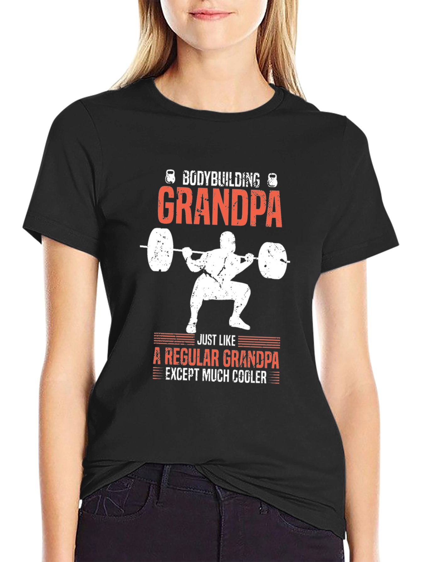 Bodybuilding Grandpa T-Shirt - Cool Gift for Weightlifting Grandfathers