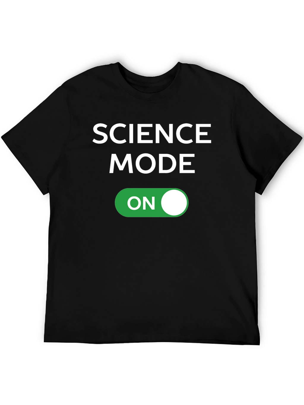 Science Mode ON T-Shirt - Black
