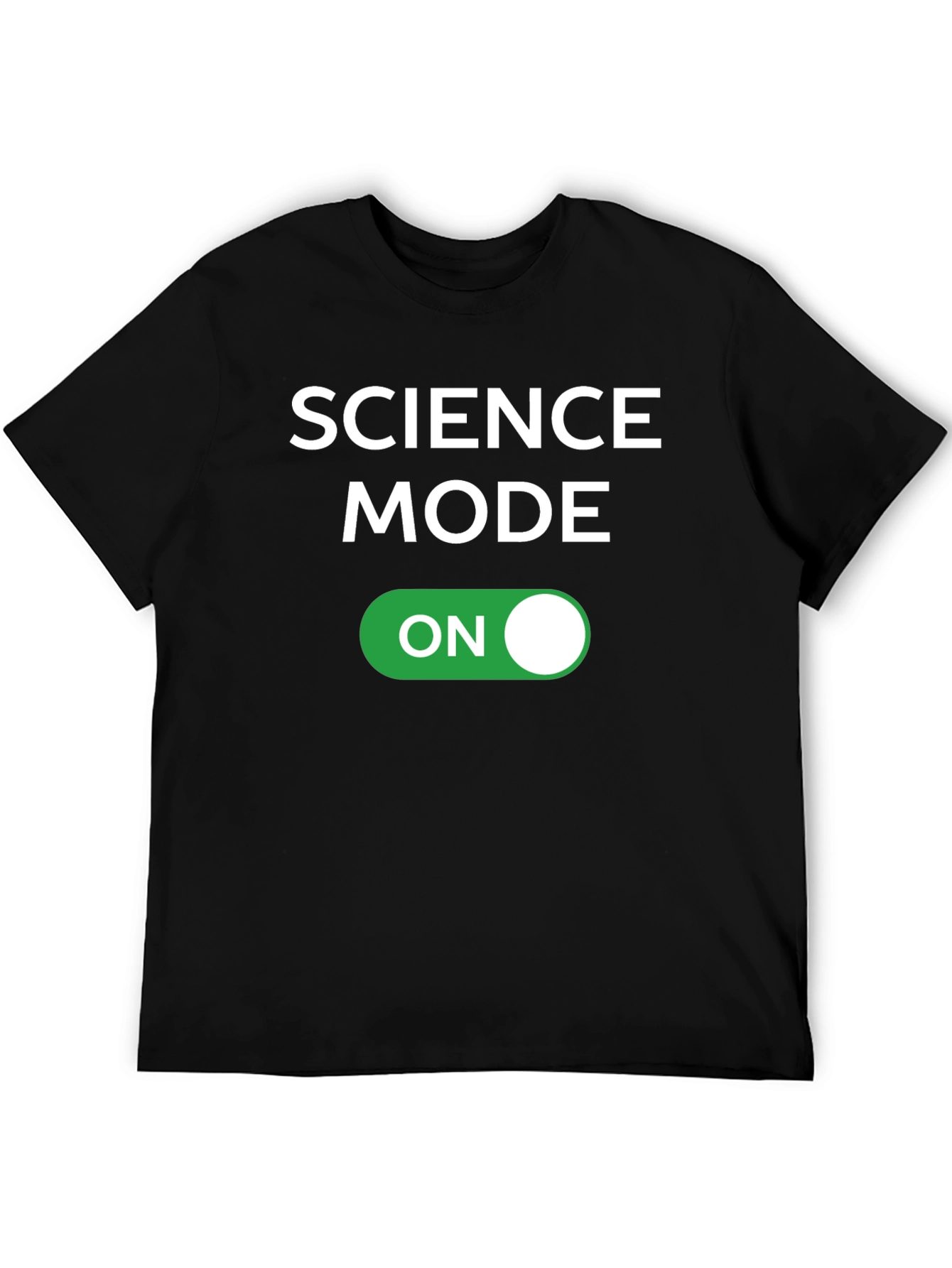Science Mode ON T-Shirt - Black
