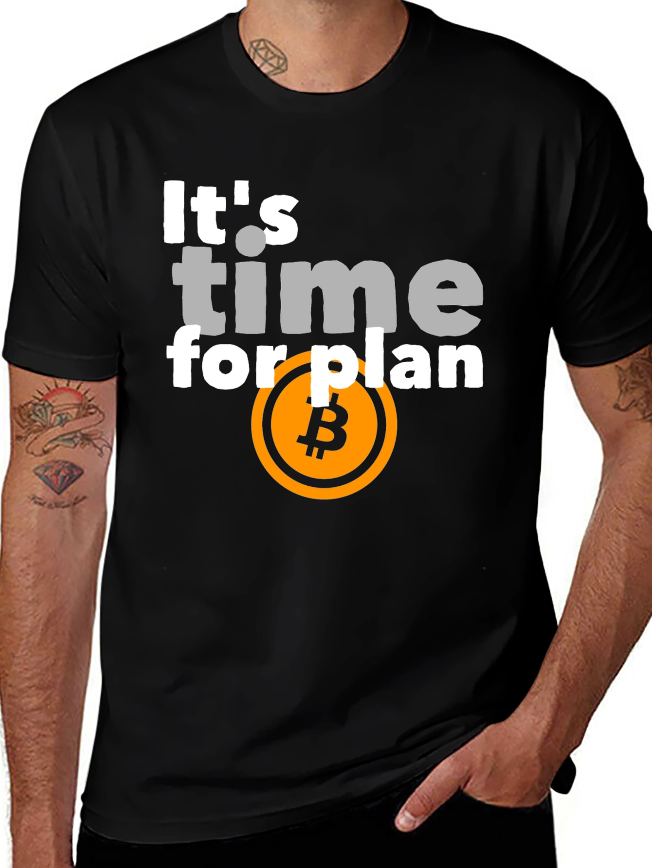 Bitcoin Plan T-Shirt - Crypto Investor Apparel