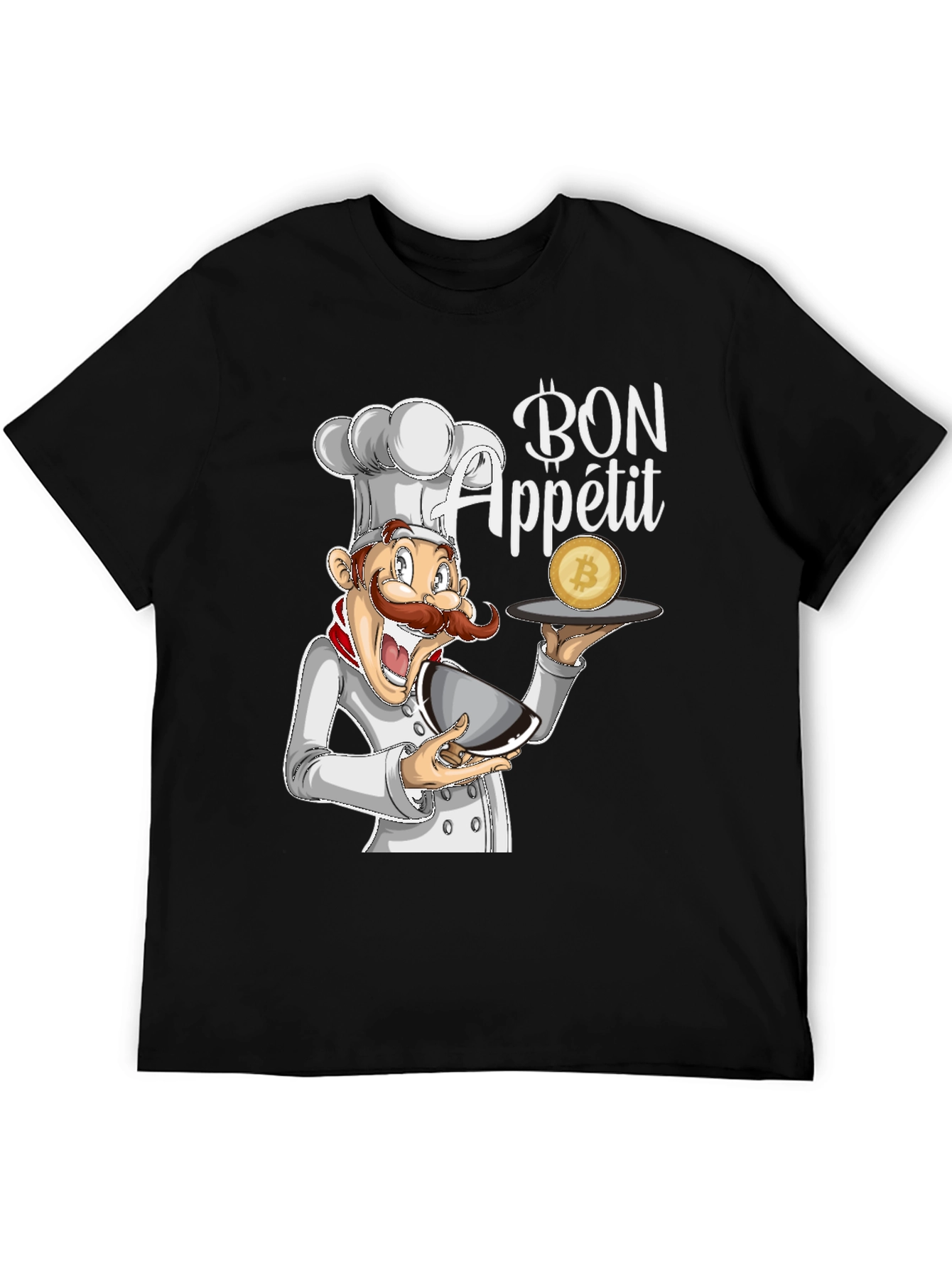 Bon Appetit Bitcoin T-Shirt - Crypto Chef Tee