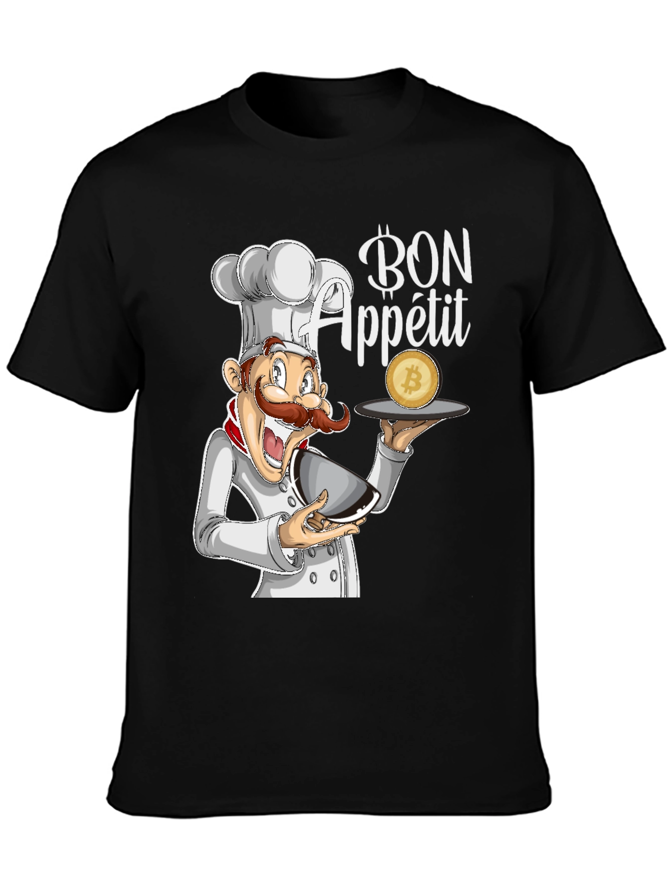 Bon Appetit Bitcoin T-Shirt - Crypto Chef Tee