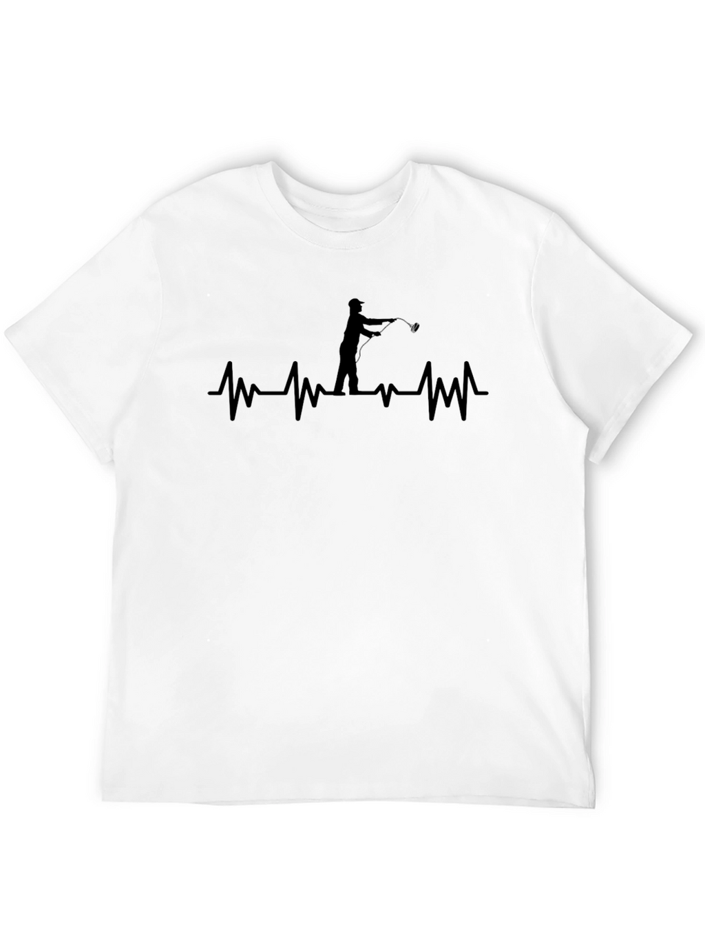Fishing Heartbeat T-Shirt - Anglers Life