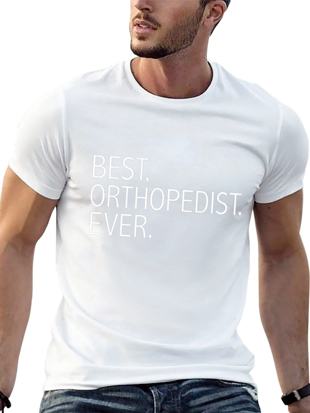 Best Orthopedist Ever Black Graphic T-Shirt