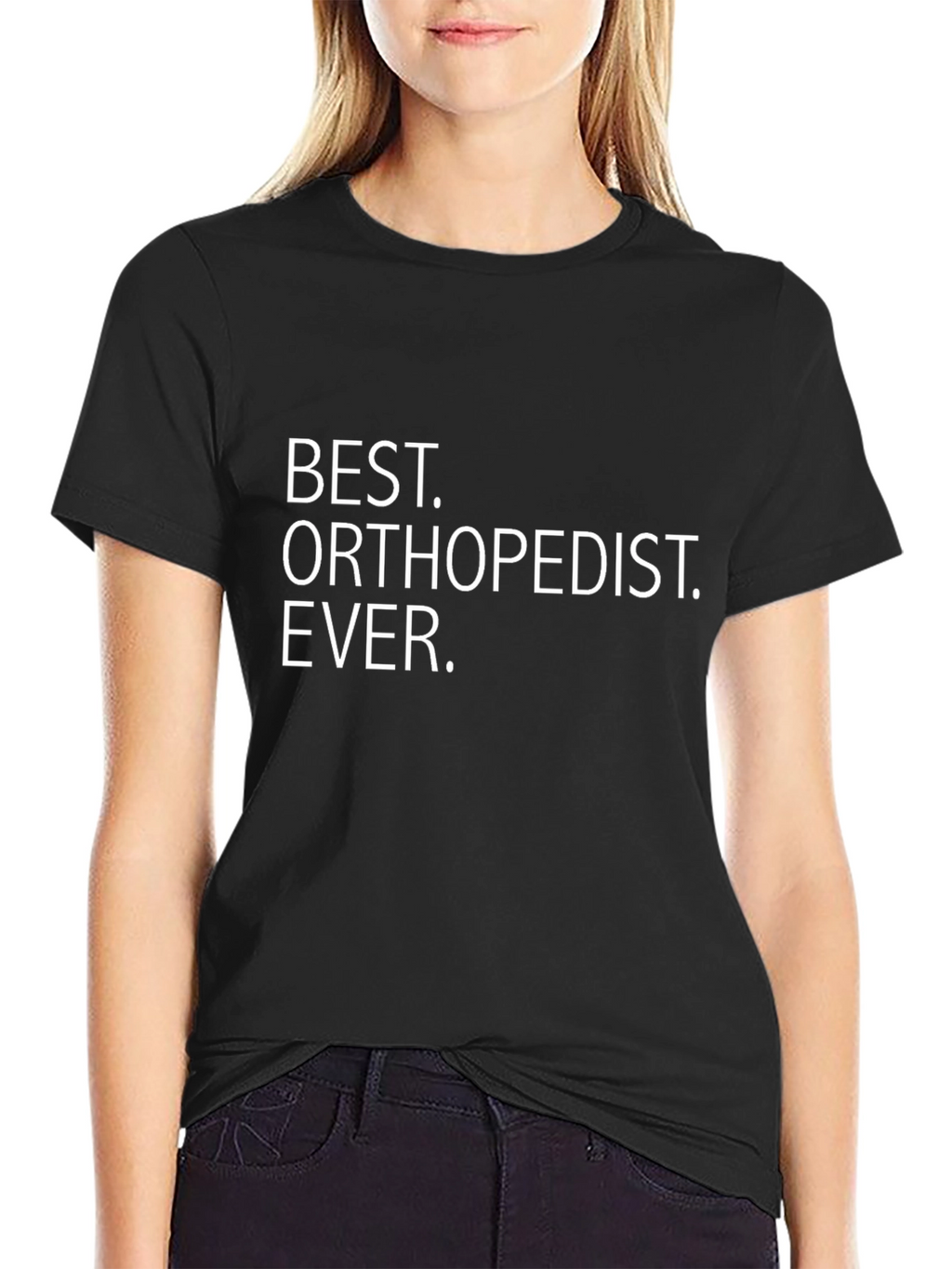 Best Orthopedist Ever Black Graphic T-Shirt