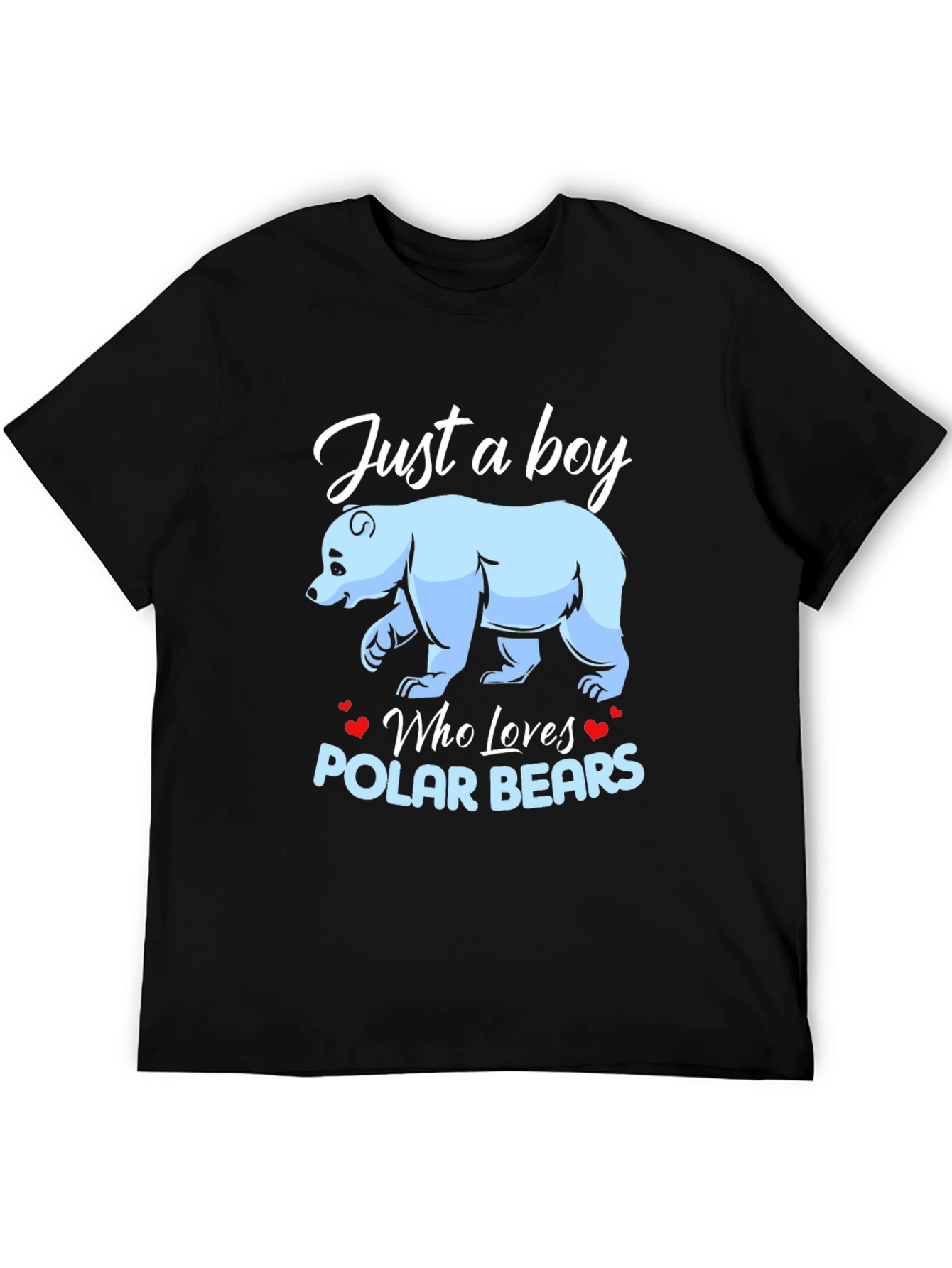 Boys Polar Bear Lover T-Shirt - Cute Graphic Tee