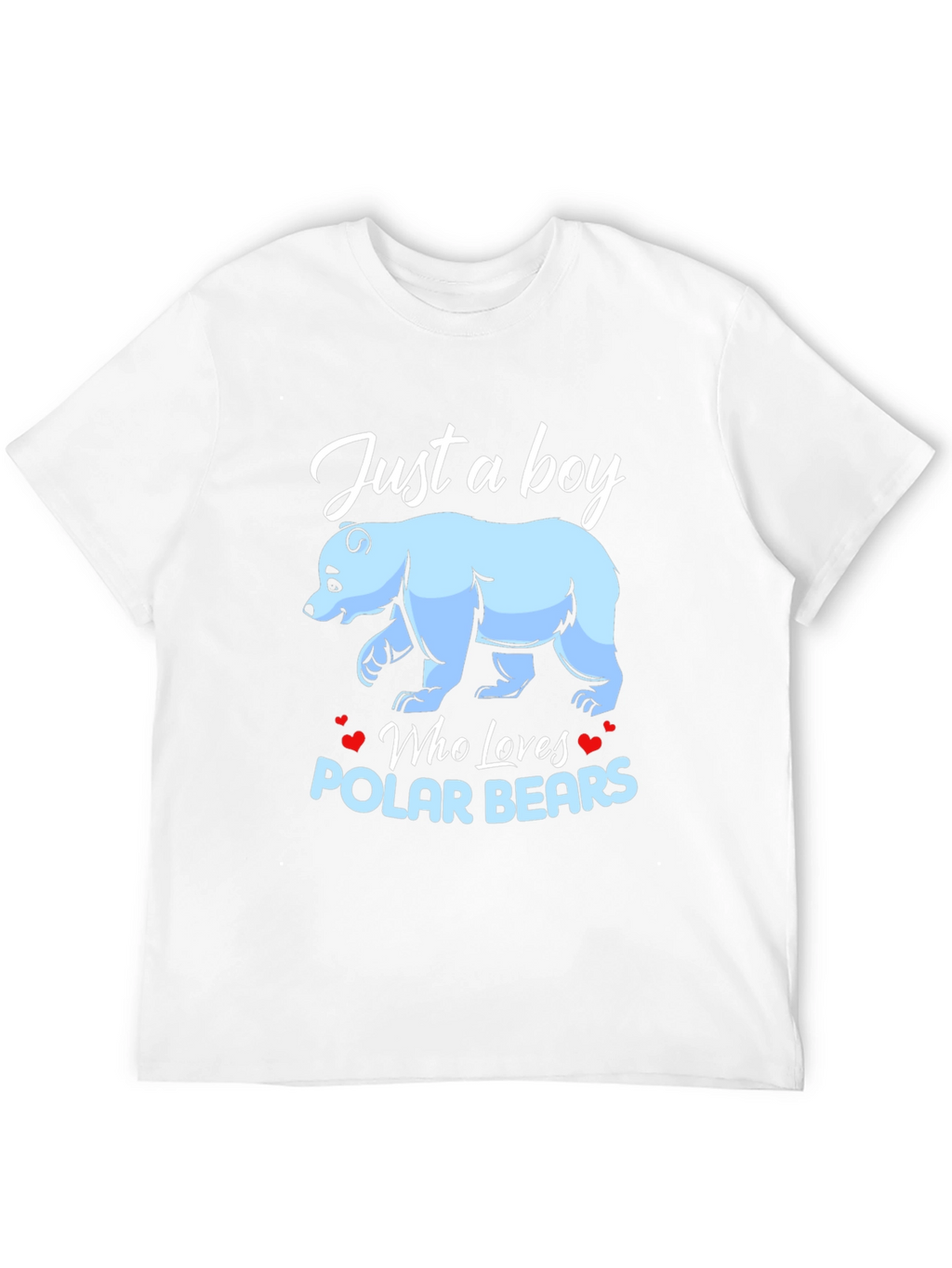 Boys Polar Bear Lover T-Shirt - Cute Graphic Tee