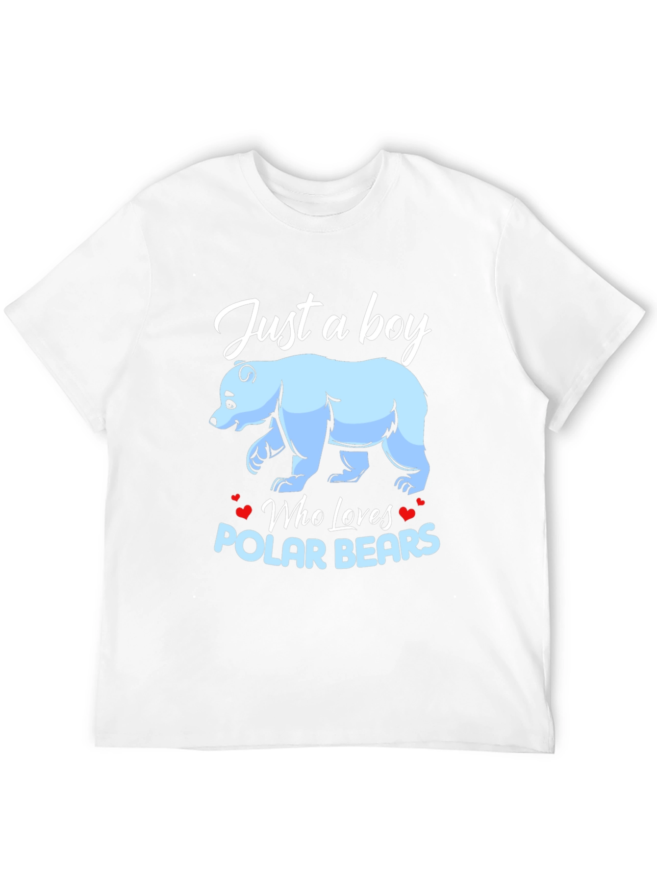 Boys Polar Bear Lover T-Shirt - Cute Graphic Tee