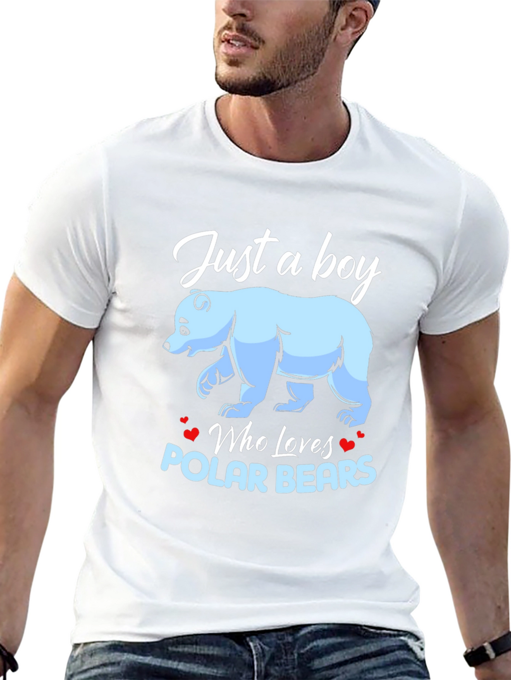 Boys Polar Bear Lover T-Shirt - Cute Graphic Tee