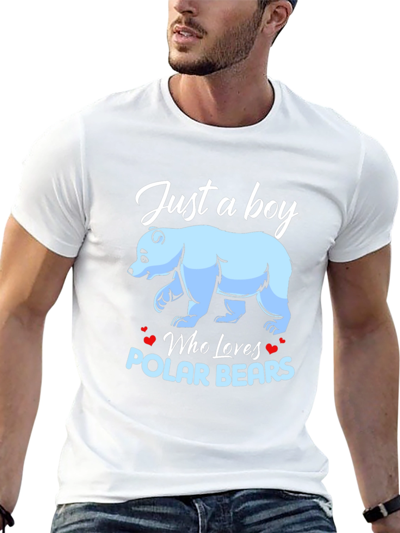 Boys Polar Bear Lover T-Shirt - Cute Graphic Tee