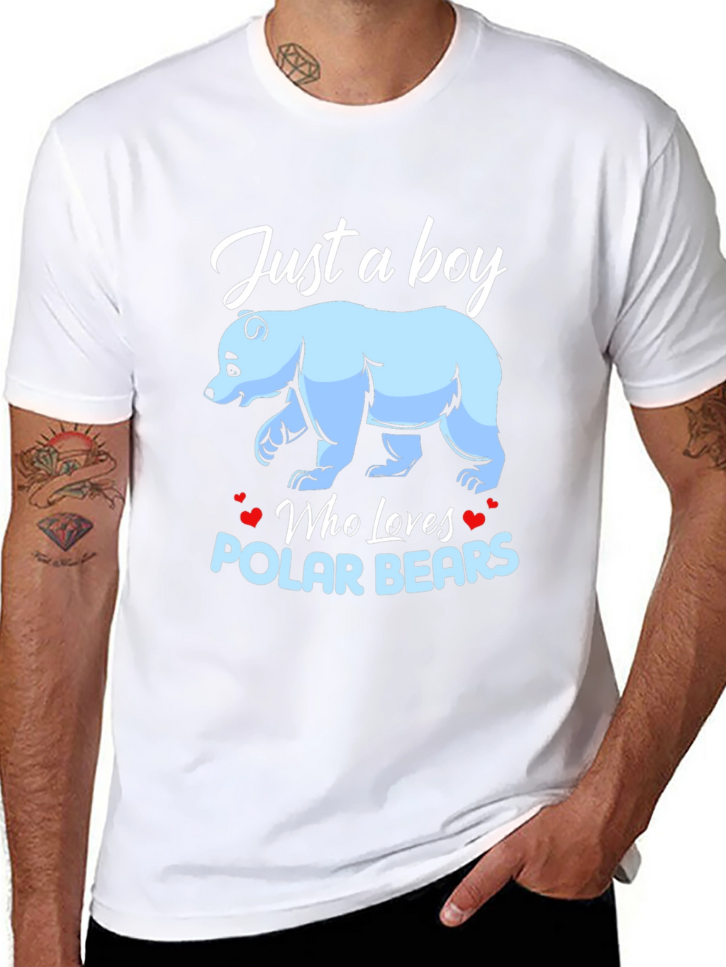 Boys Polar Bear Lover T-Shirt - Cute Graphic Tee