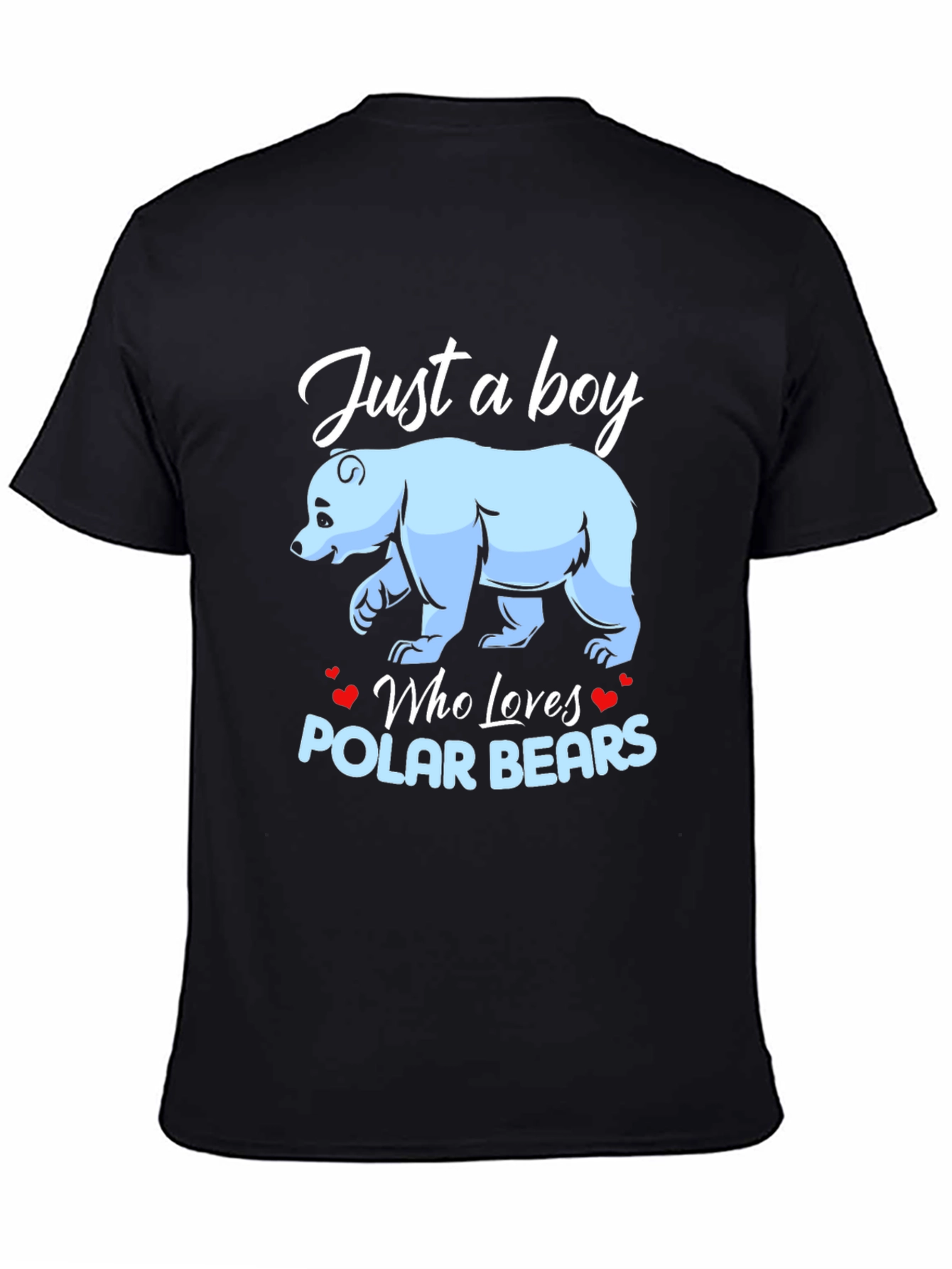 Boys Polar Bear Lover T-Shirt - Cute Graphic Tee