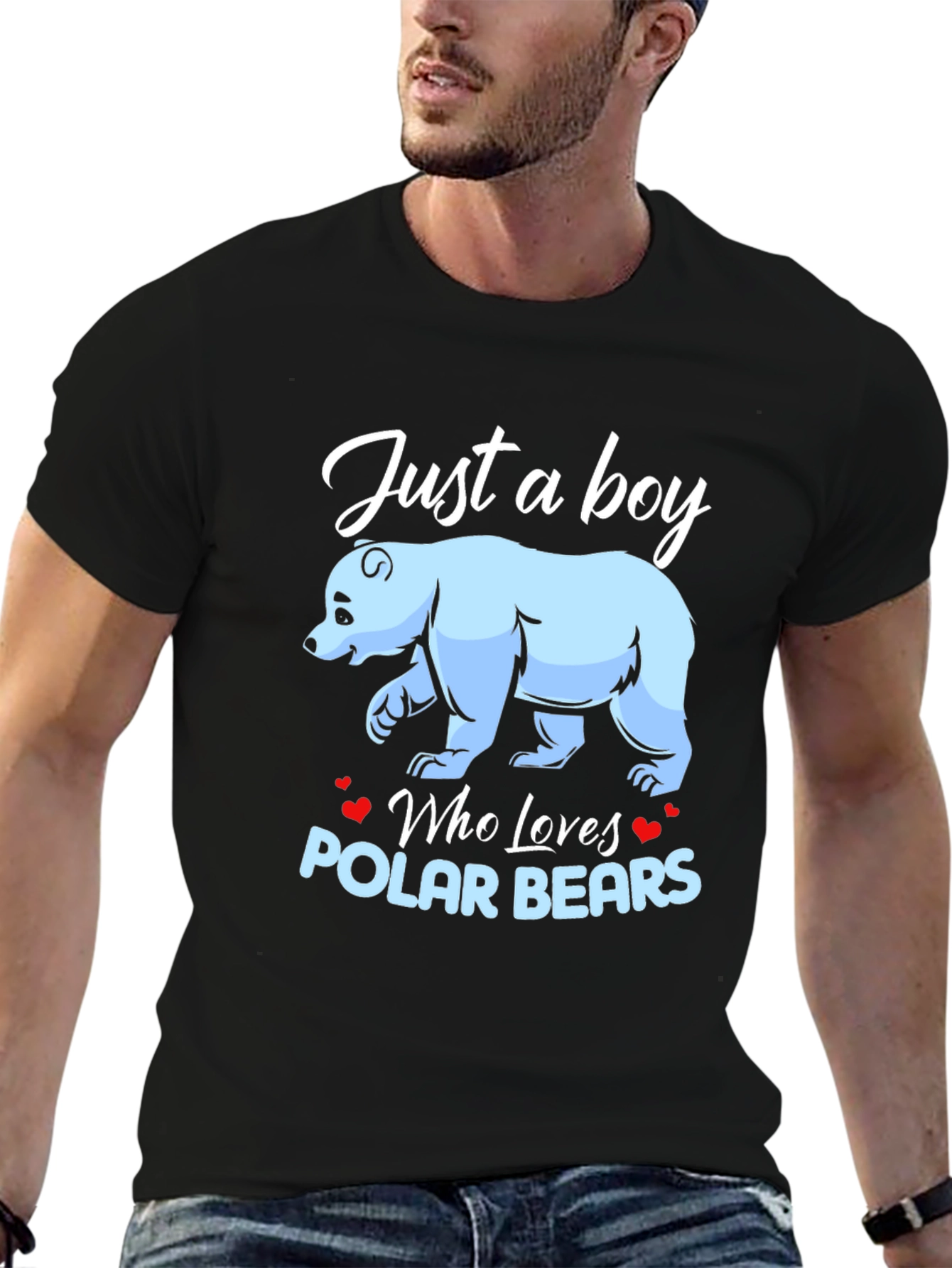 Boys Polar Bear Lover T-Shirt - Cute Graphic Tee