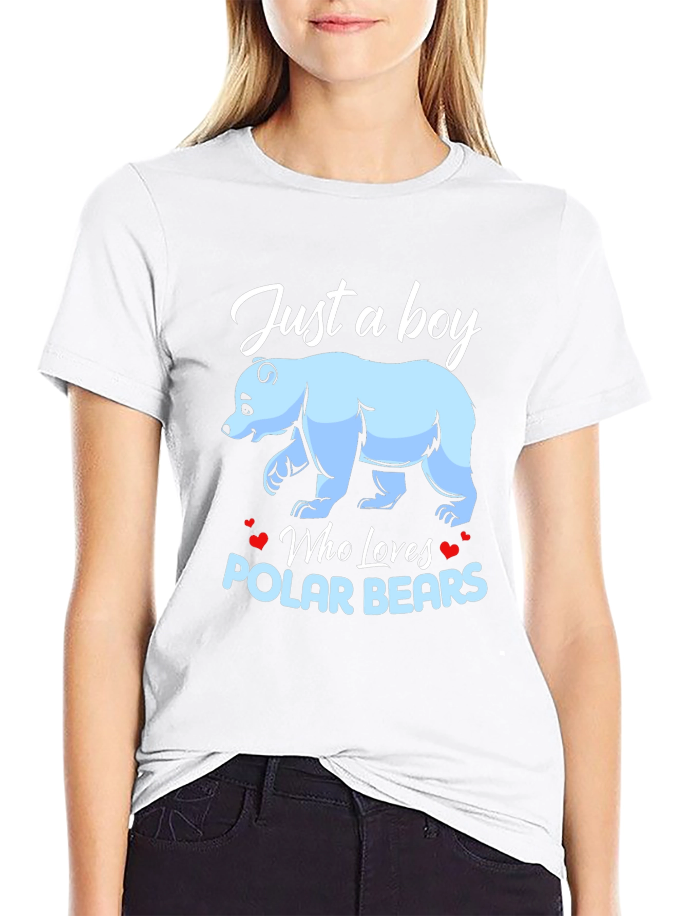 Boys Polar Bear Lover T-Shirt - Cute Graphic Tee