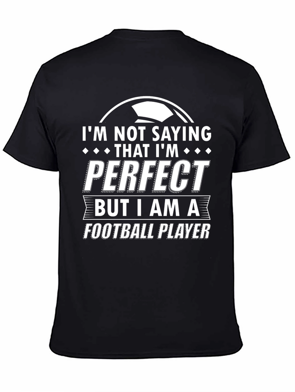 Football Player Graphic T-Shirt