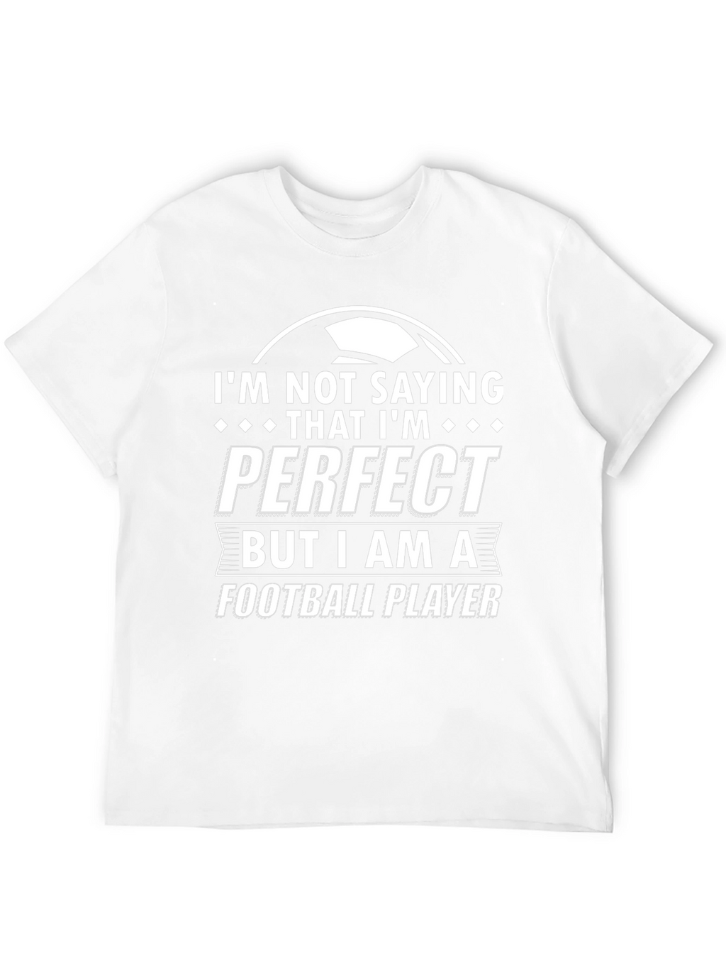 Football Player Graphic T-Shirt