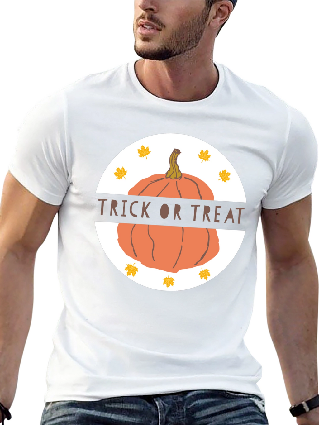Trick or Treat Pumpkin Halloween T-Shirt