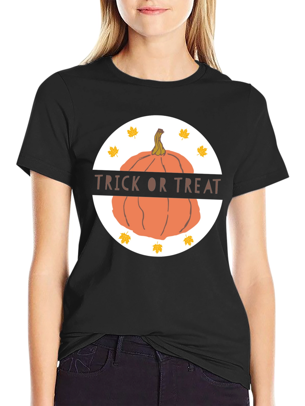 Trick or Treat Pumpkin Halloween T-Shirt