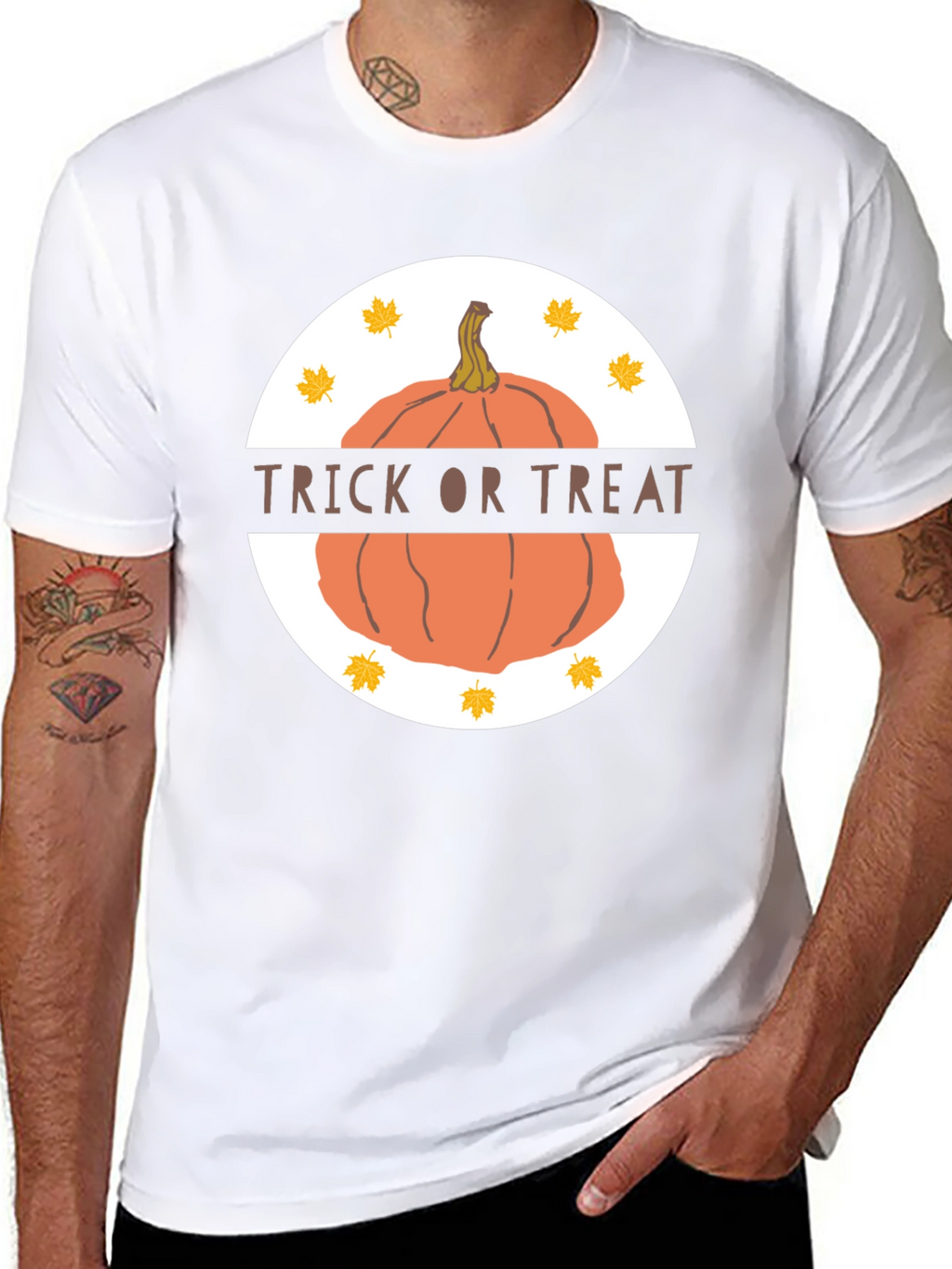 Trick or Treat Pumpkin Halloween T-Shirt