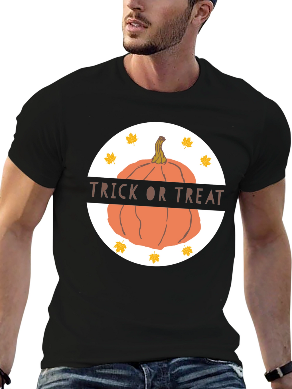 Trick or Treat Pumpkin Halloween T-Shirt