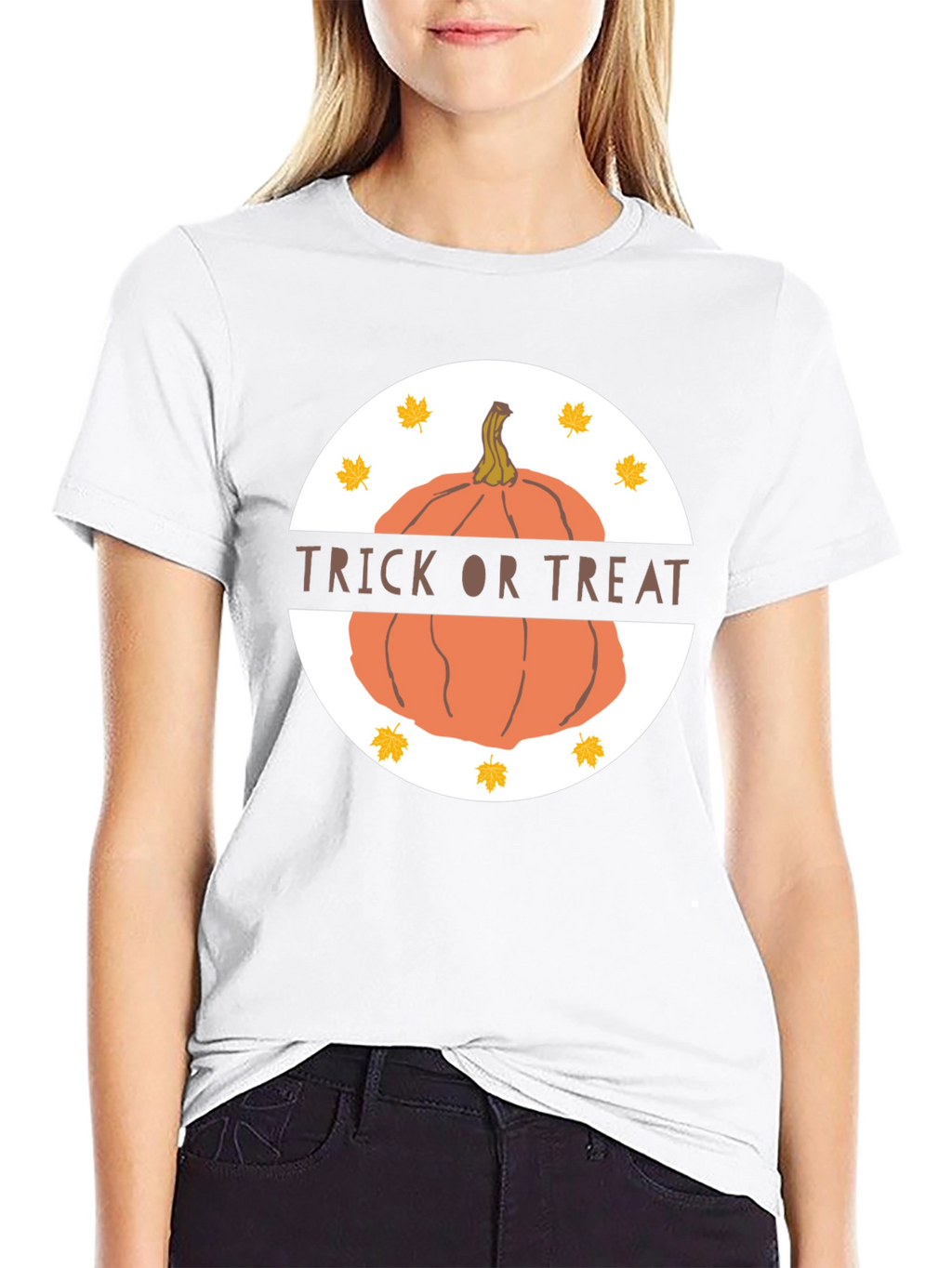 Trick or Treat Pumpkin Halloween T-Shirt