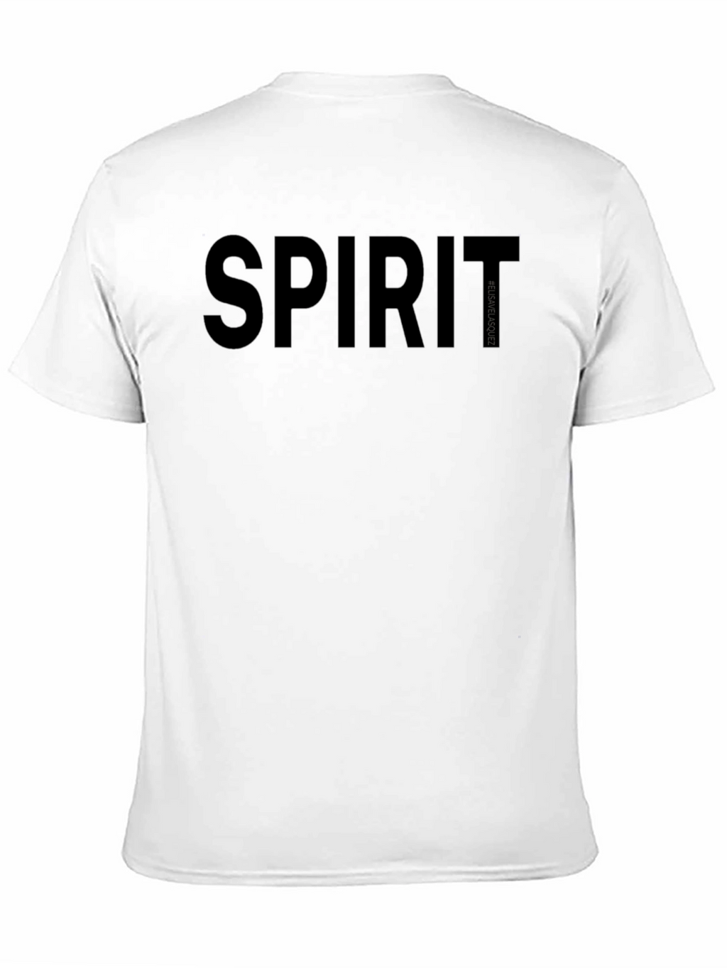 Spirit Graphic Tee - Black Cotton Blend