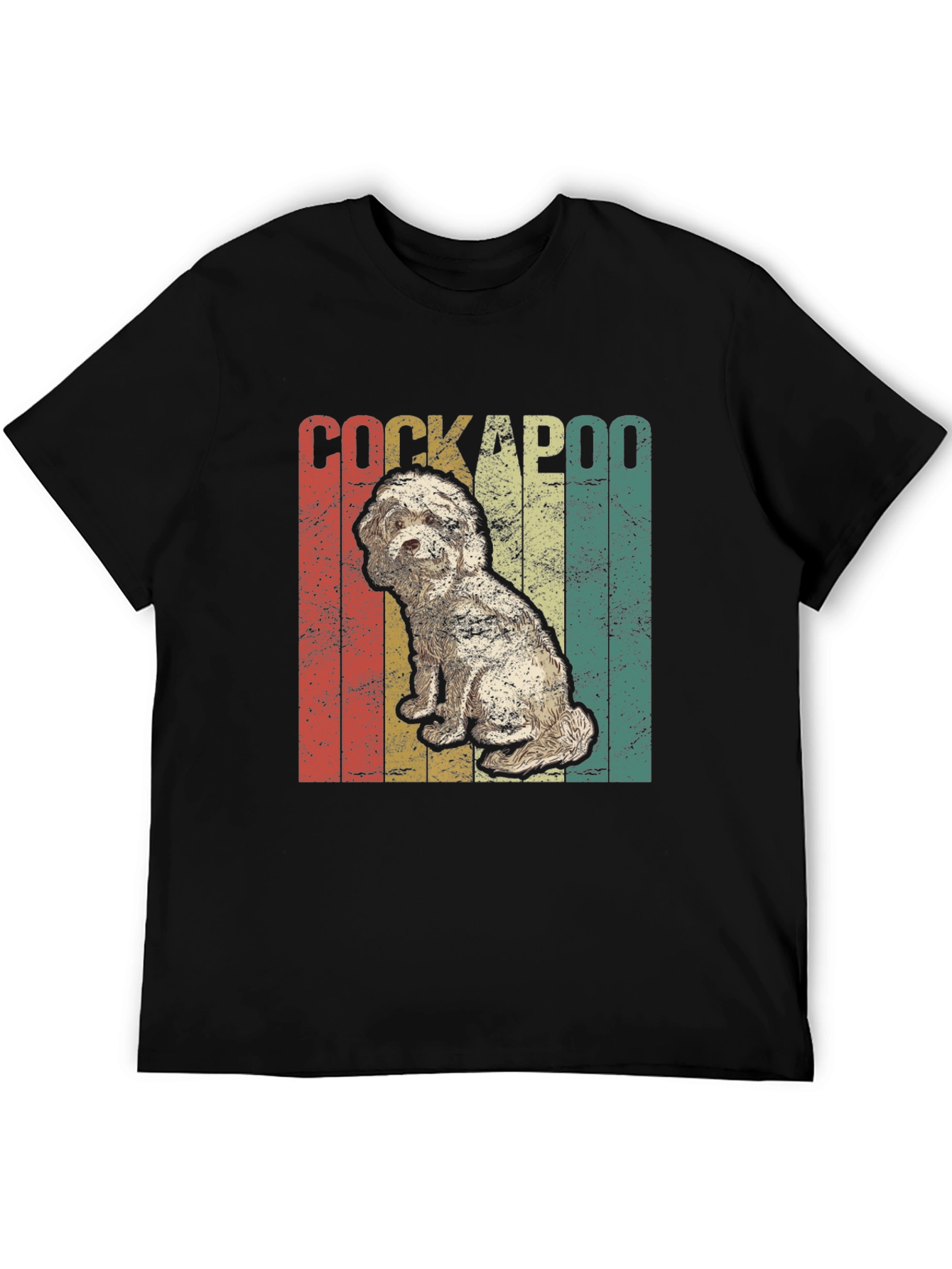Cockapoo Dog Vintage Style T-Shirt