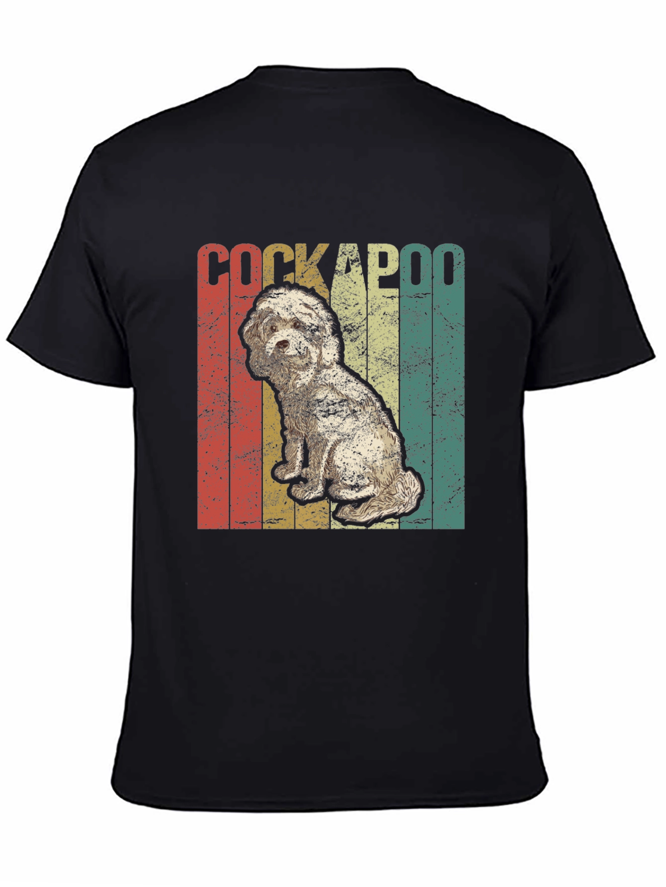 Cockapoo Dog Vintage Style T-Shirt