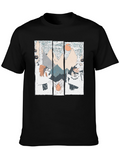 Mountain Landscape Graphic Print T-Shirt