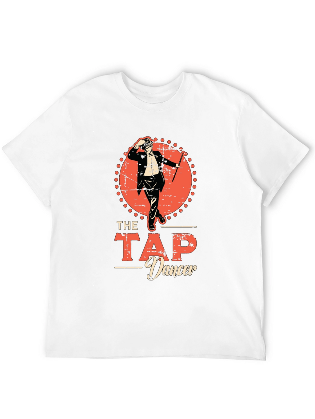 Retro Tap Dancer Graphic T-Shirt