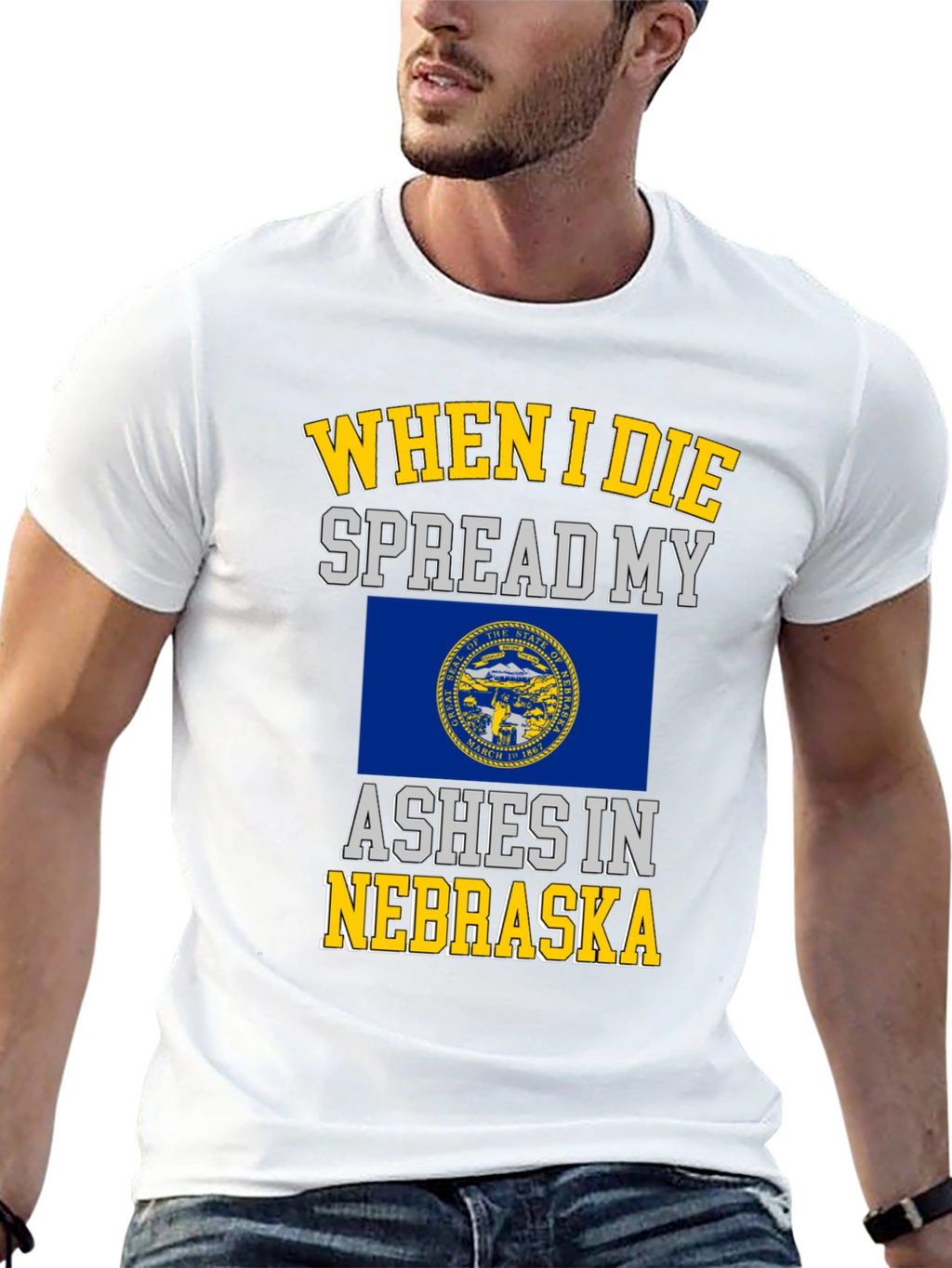 Nebraska Ashes T-Shirt - State Pride Tee