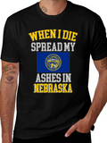 Nebraska Ashes T-Shirt - State Pride Tee