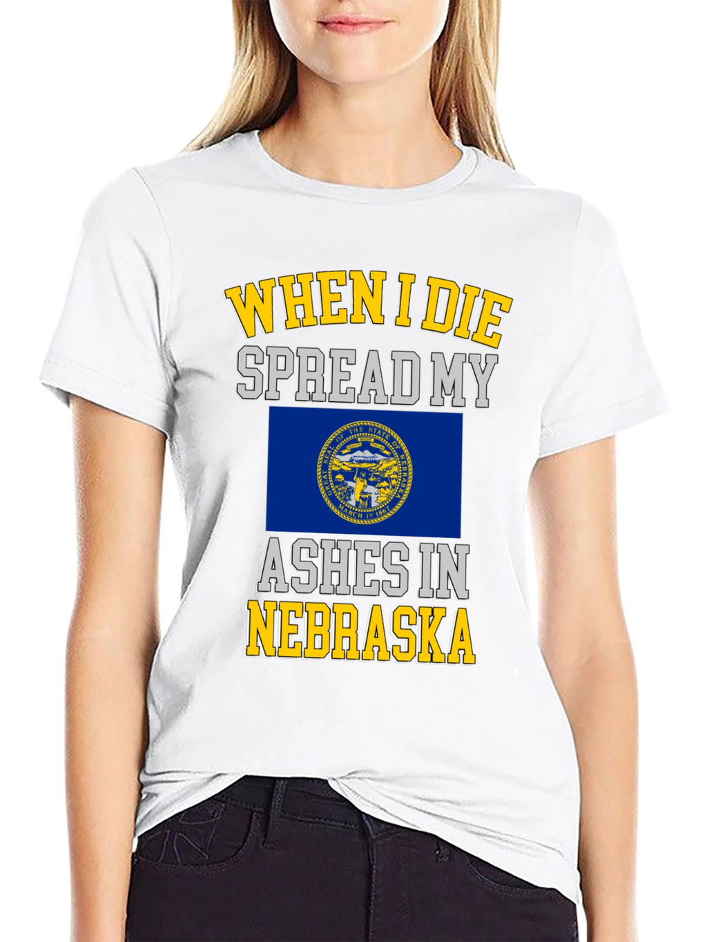 Nebraska Ashes T-Shirt - State Pride Tee