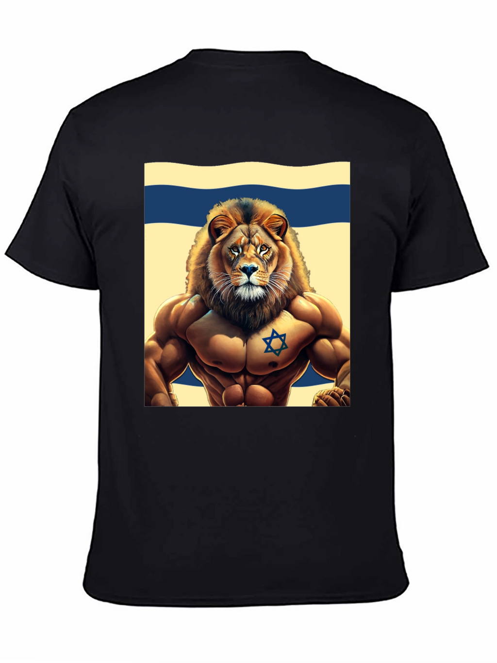 Lion of Judah T-Shirt - Israel Flag