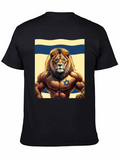 Lion of Judah T-Shirt - Israel Flag
