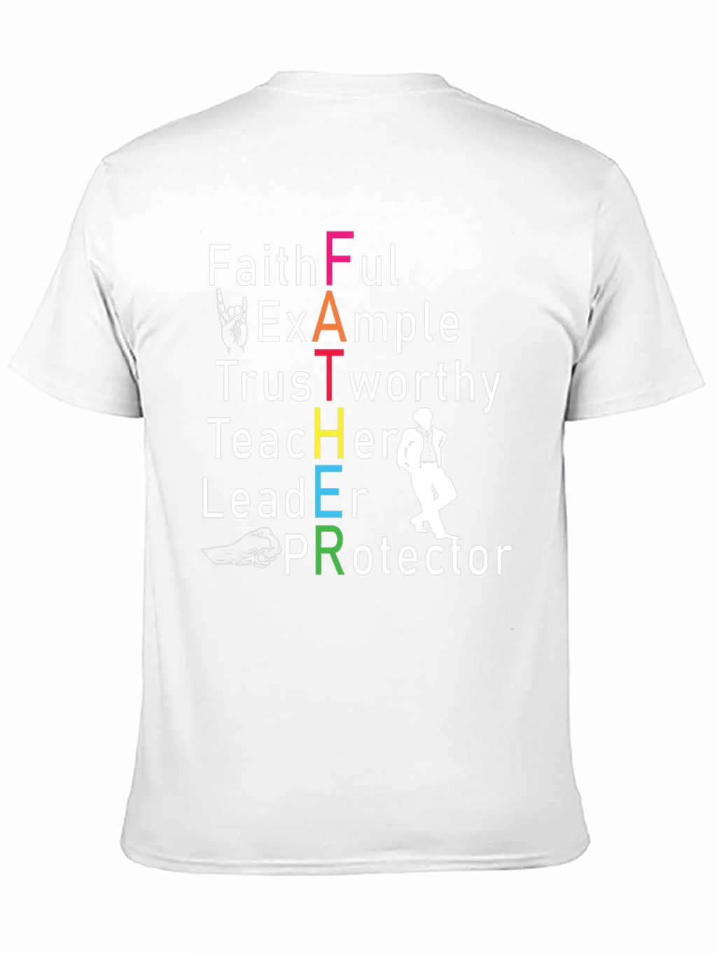 Faithful Father Graphic T-Shirt - Fathers Day Gift