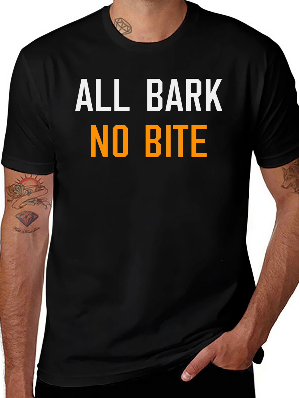 All Bark No Bite Graphic Tee