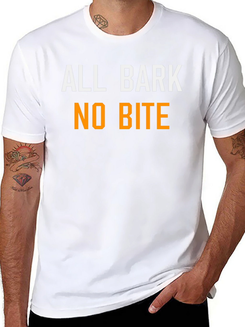 All Bark No Bite Graphic Tee