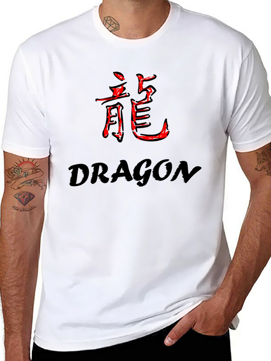 Dragon Kanji Graphic Tee