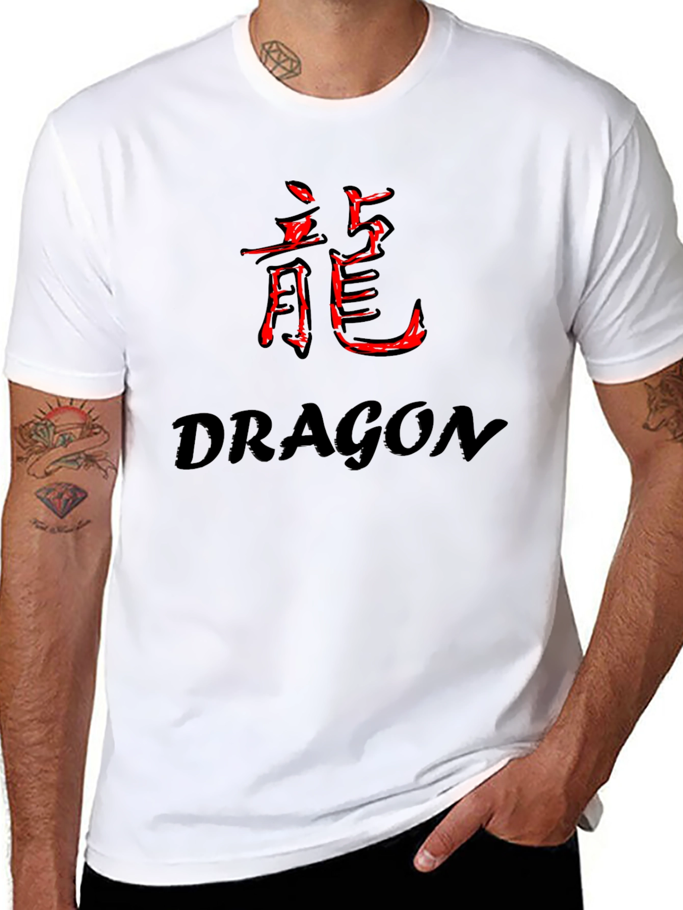 Dragon Kanji Graphic Tee