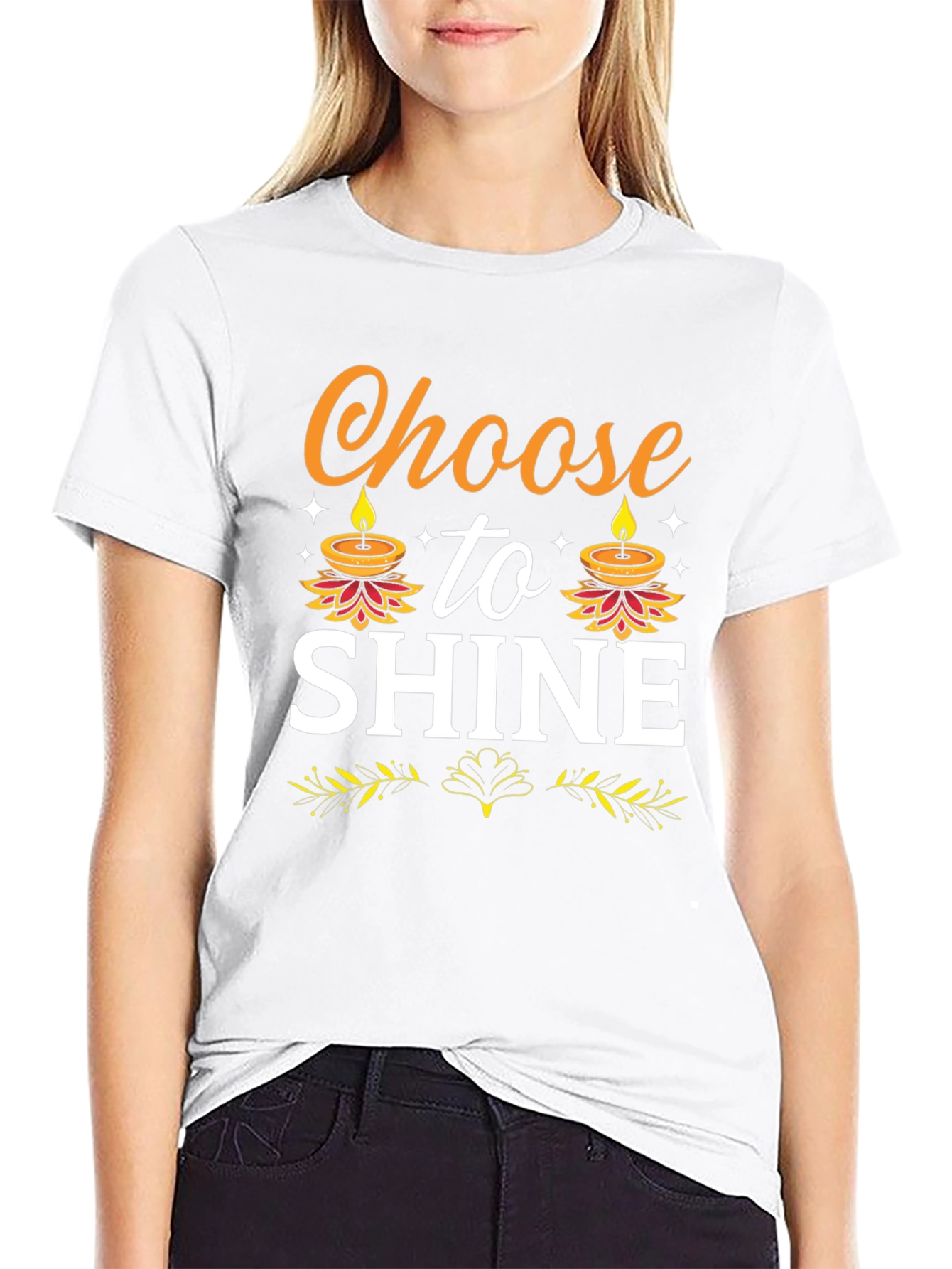 Choose to Shine T-Shirt - Diwali Celebration