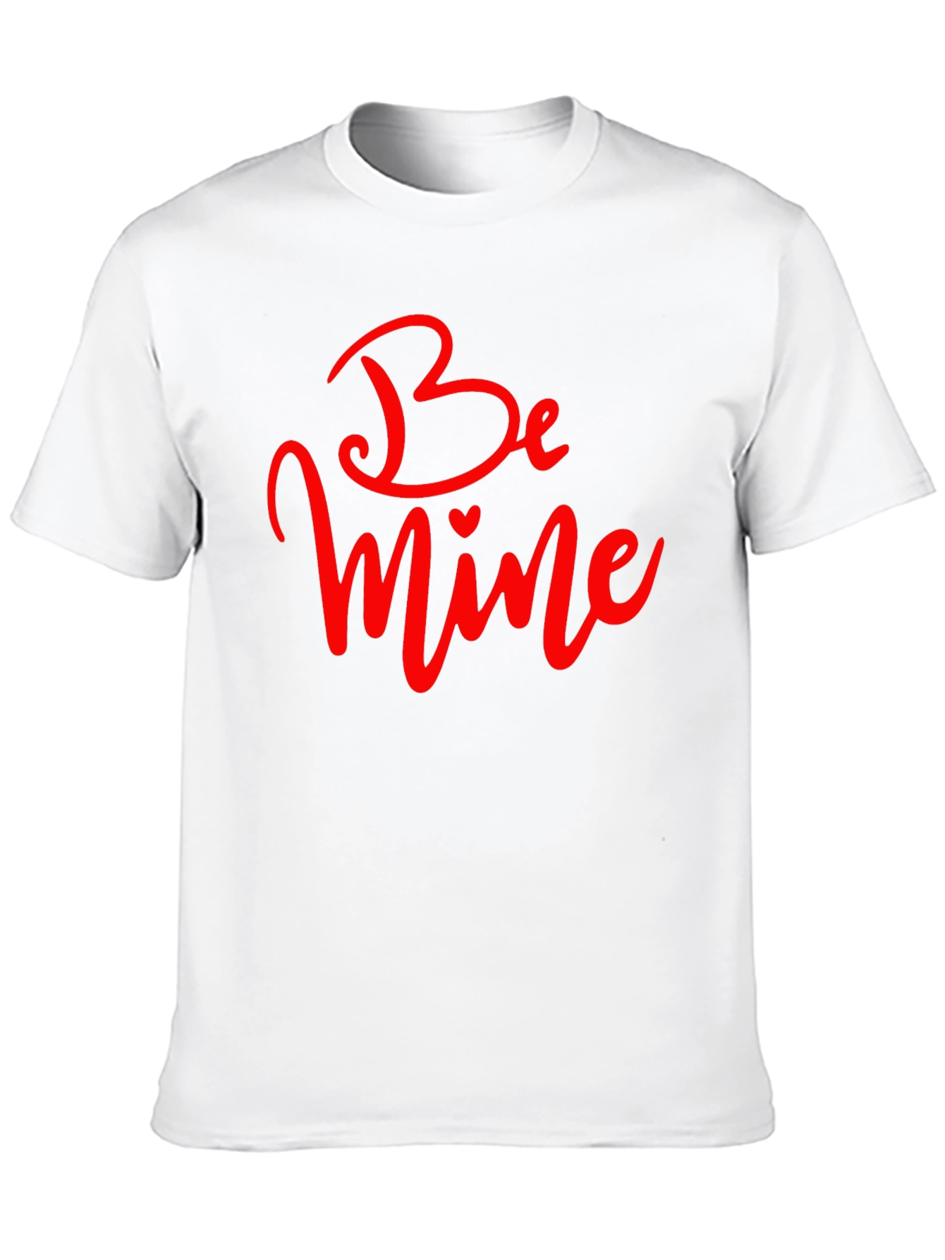 Be Mine Valentines Day T-Shirt - Black