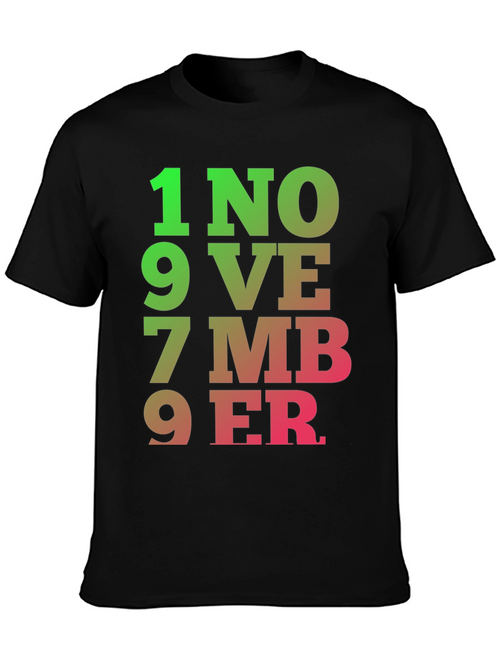 1 November 1979 T-Shirt Birthday Gift