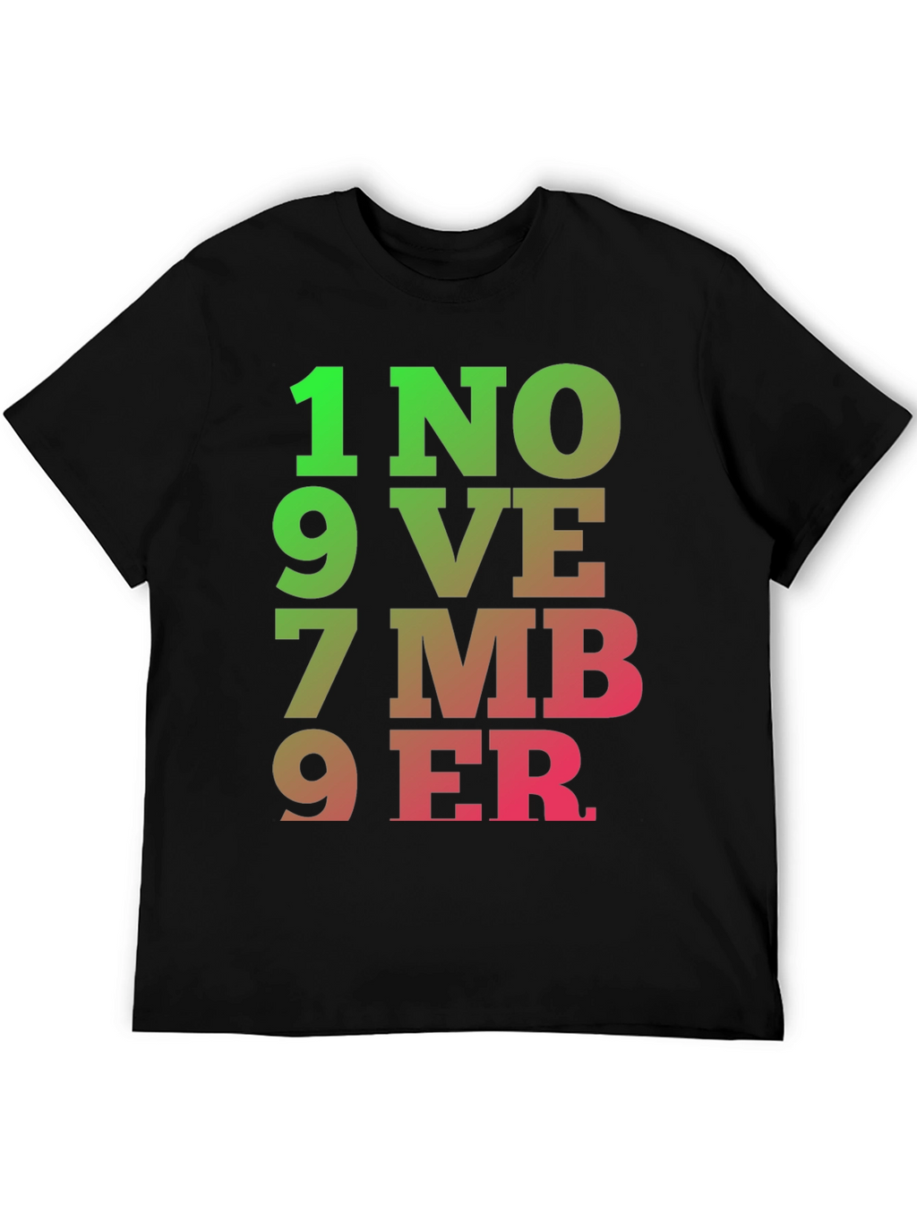 1 November 1979 T-Shirt Birthday Gift